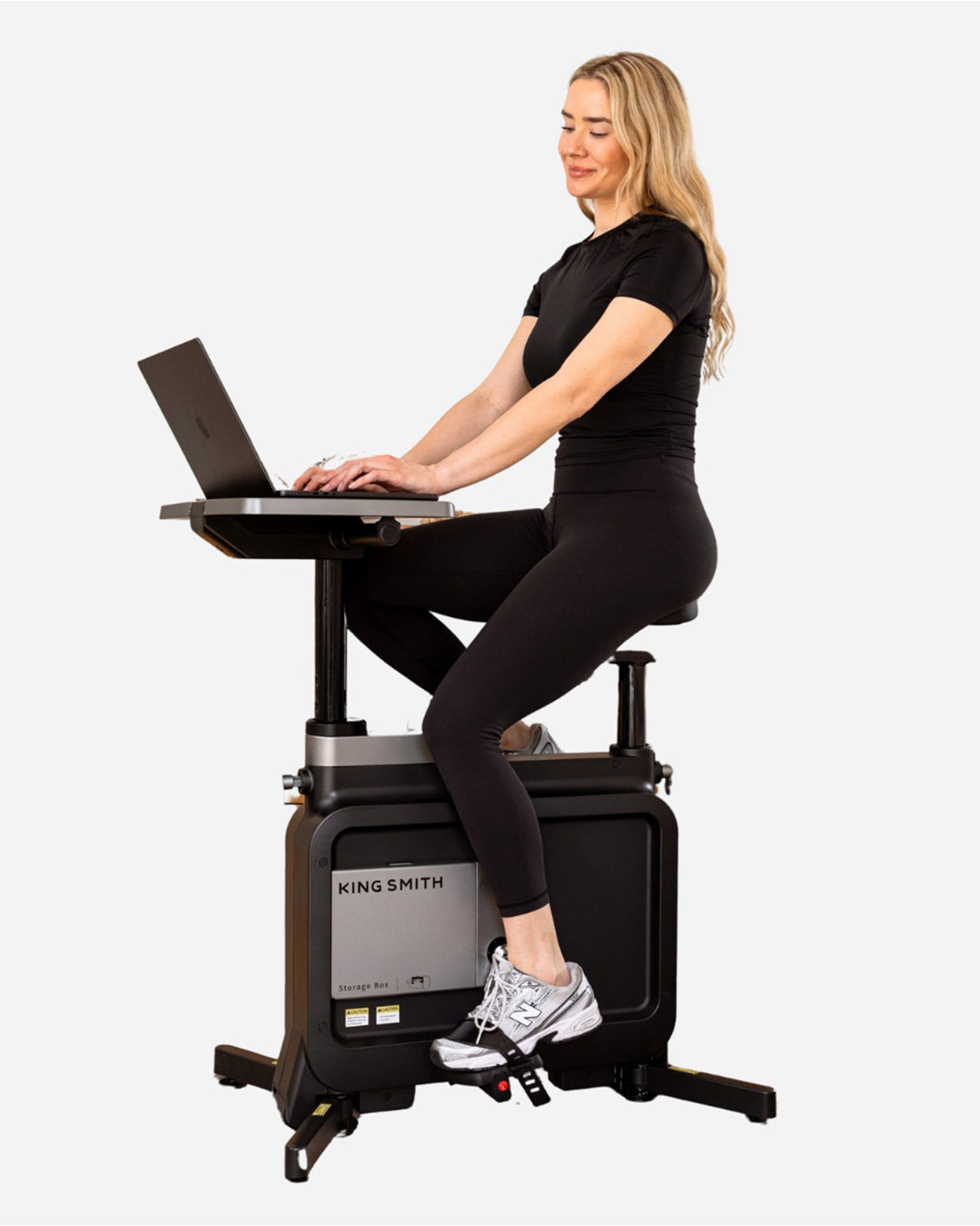 W1B 3IN1 Foldable Exercise Bike, Under Desk Bike