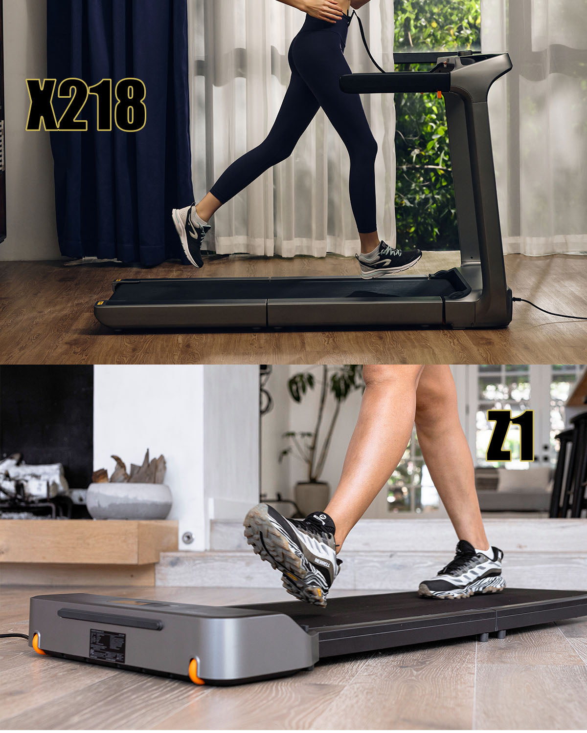 WalkingPad X218 and P1 combo 