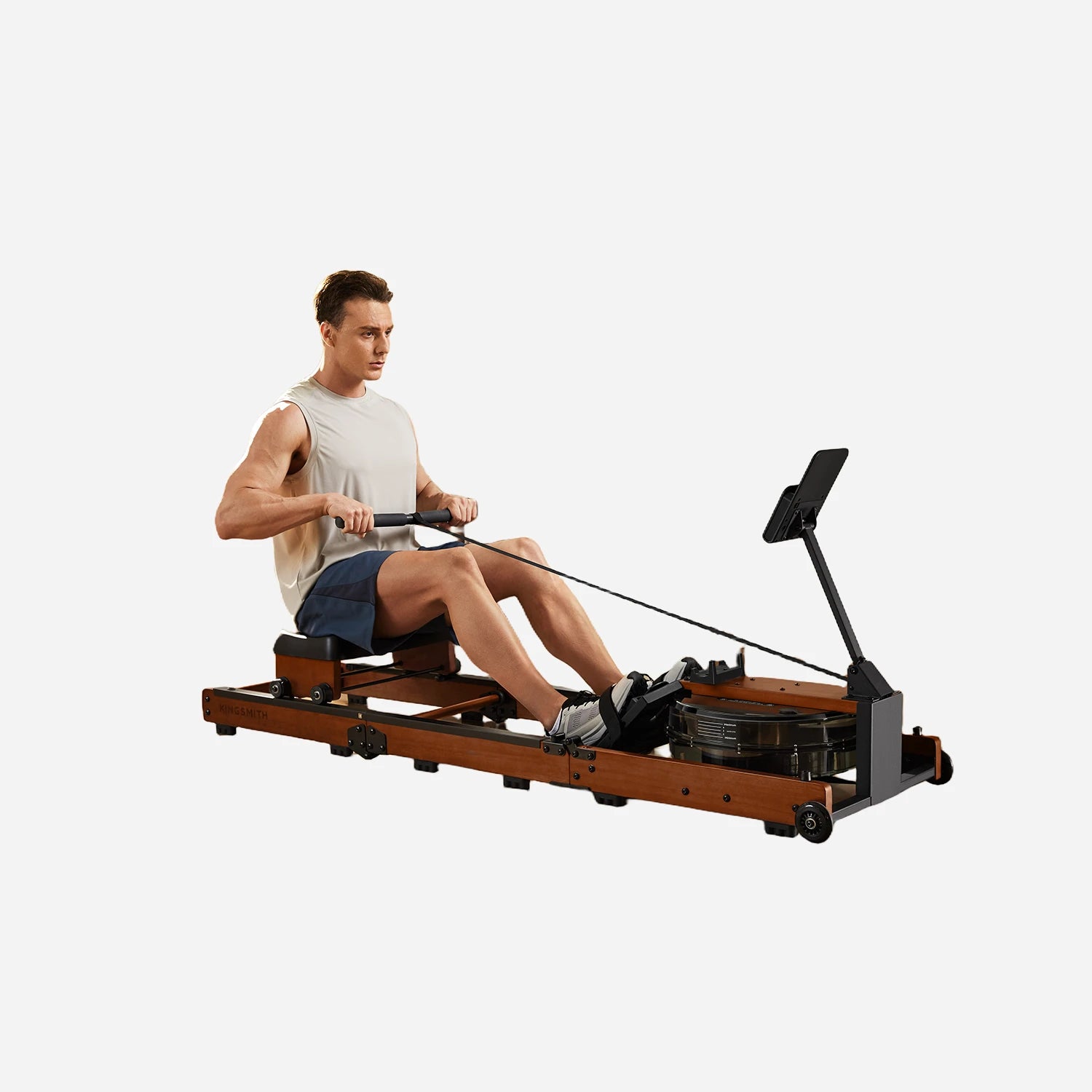 WR3L Tri Fold Water Rowing Machine