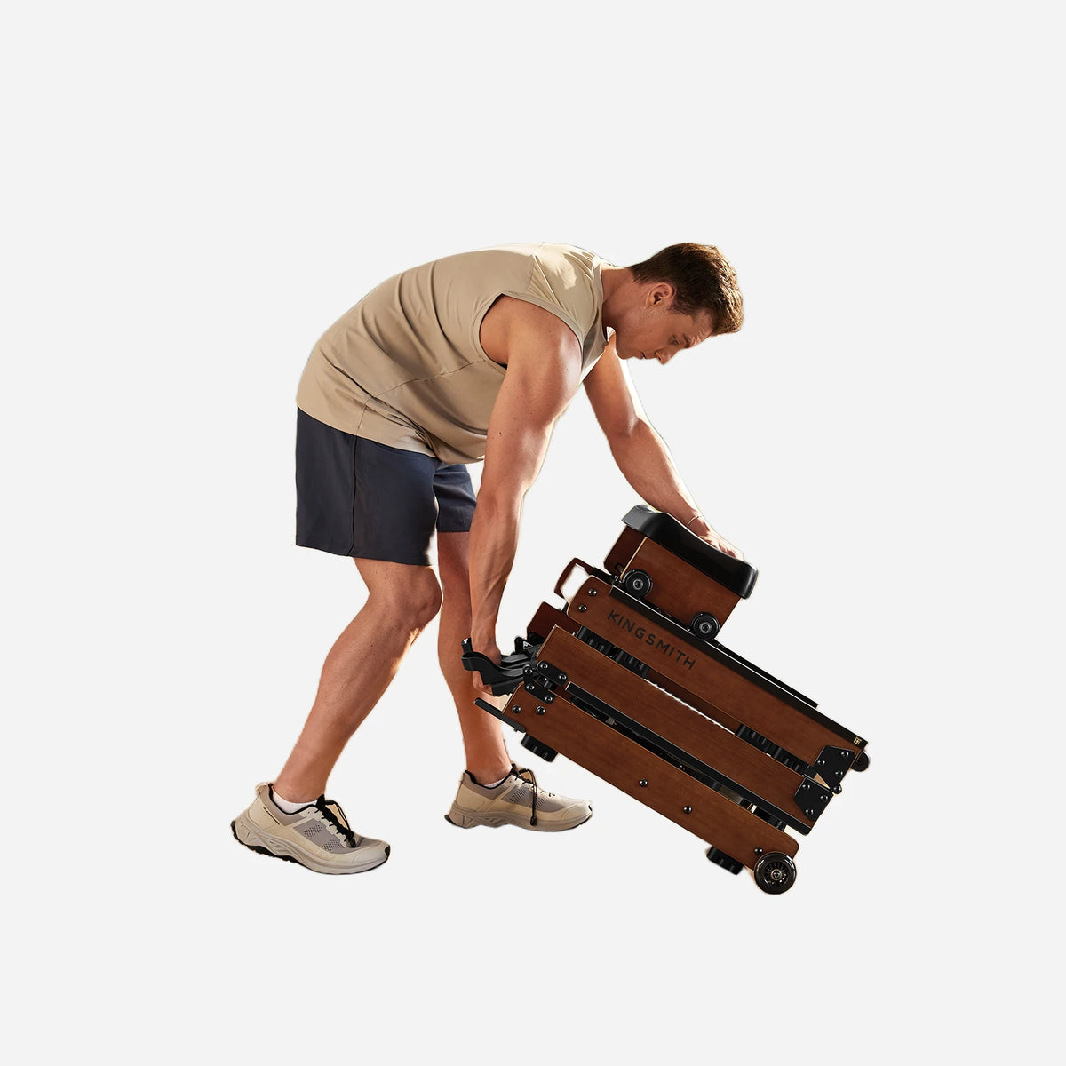 WR3L Tri Fold Water Rowing Machine