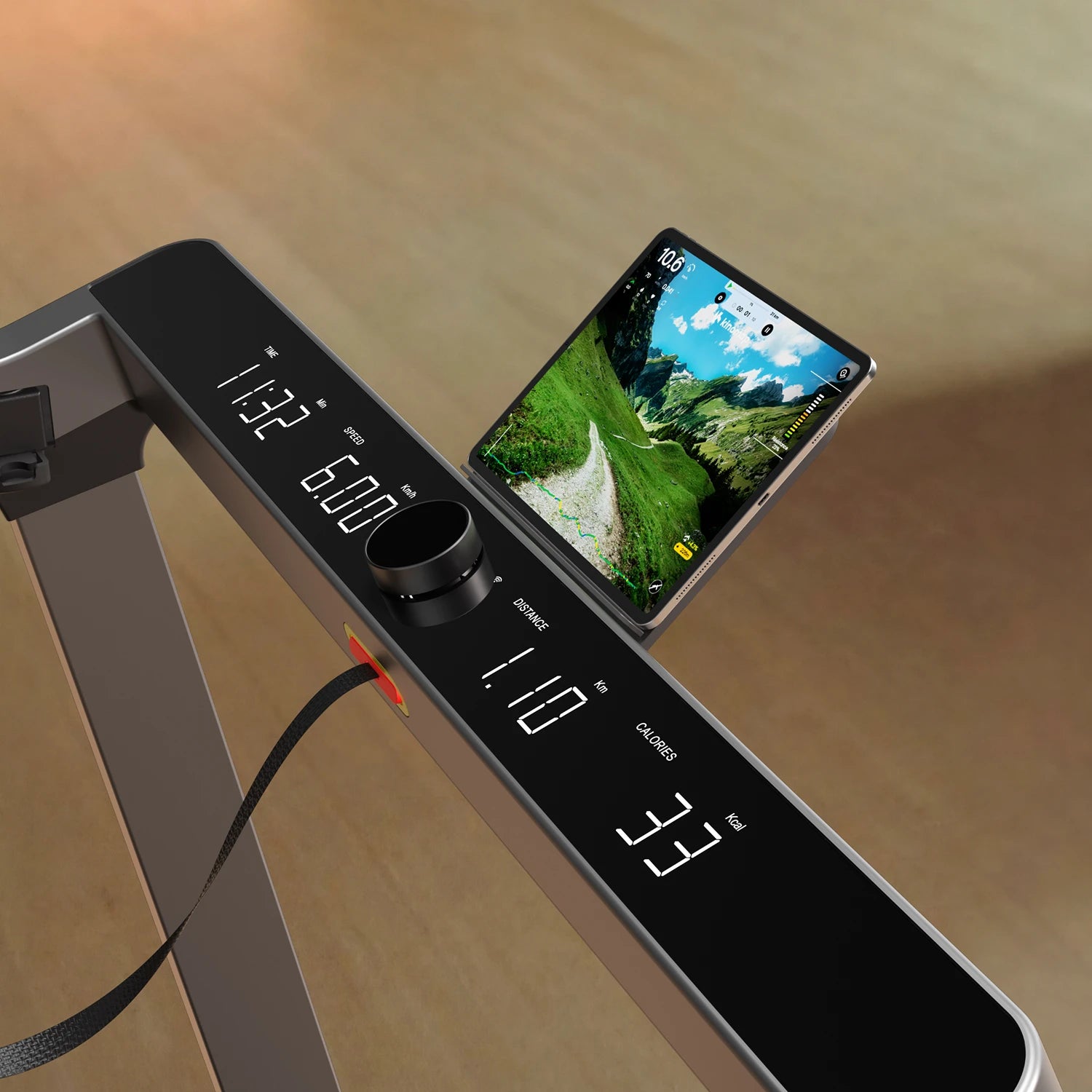 G1 Running Treadmill with Side Armrests