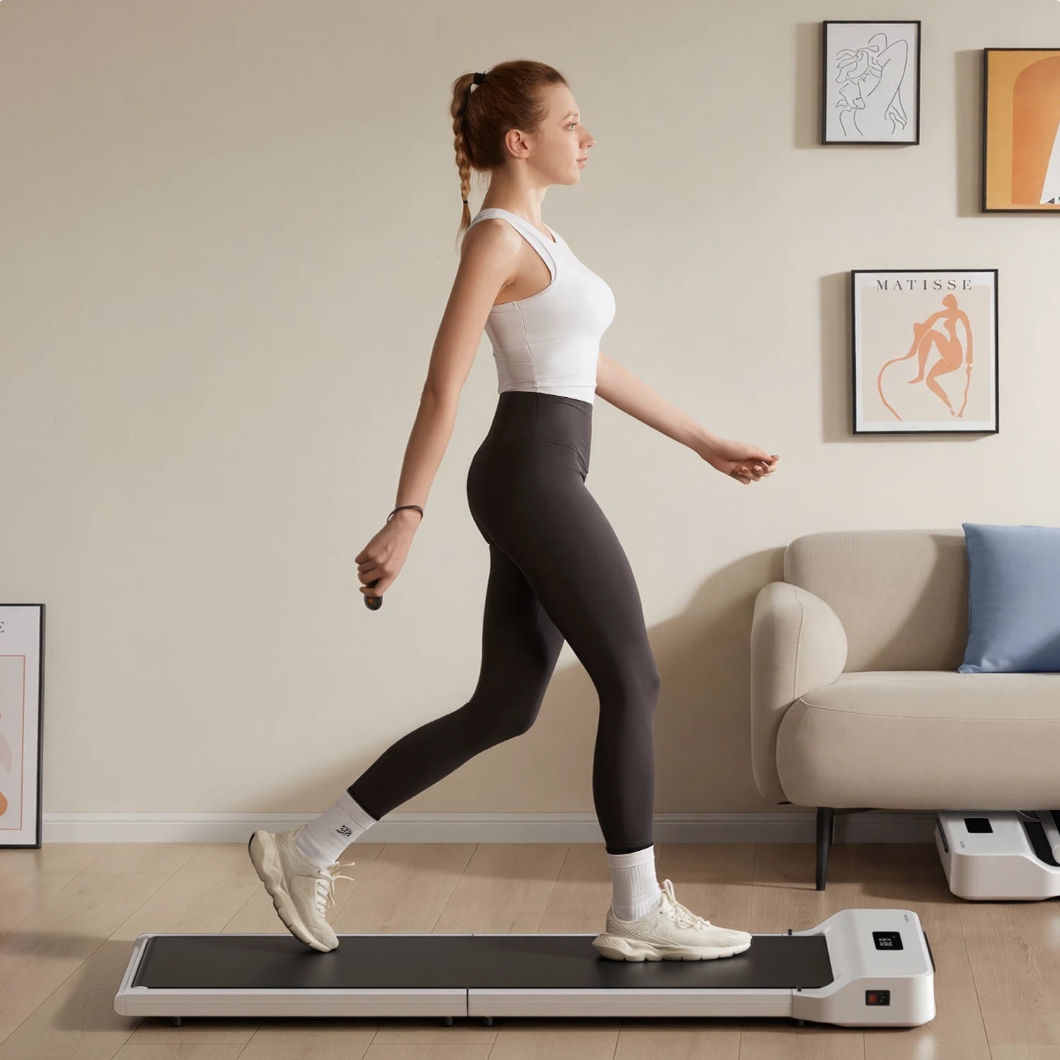 Z1 Affordable White Treadmill