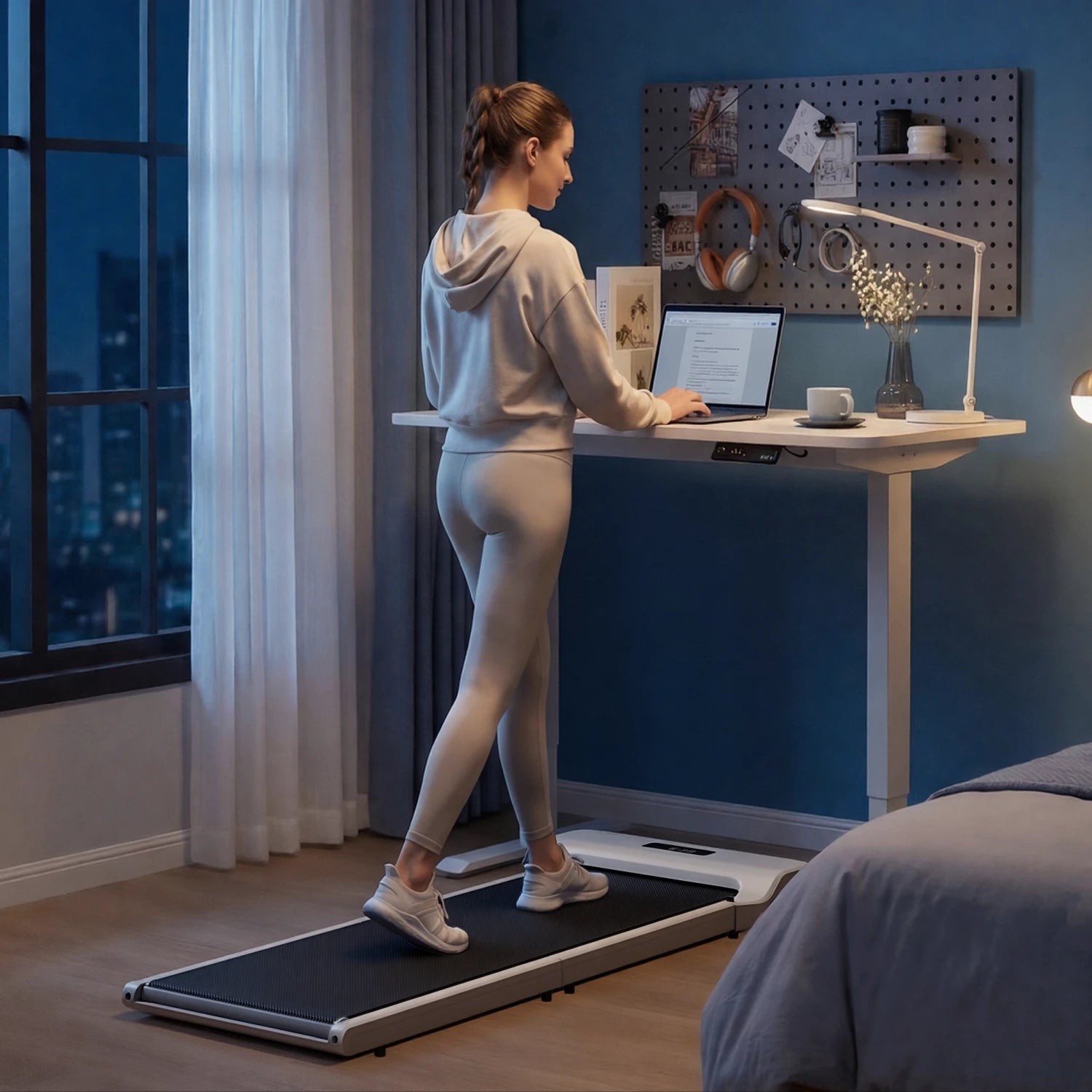 Z1 Affordable White Treadmill