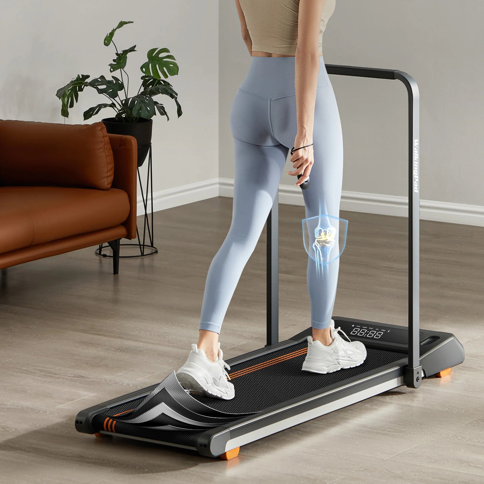 H1 2in1 Under Desk Treadmill