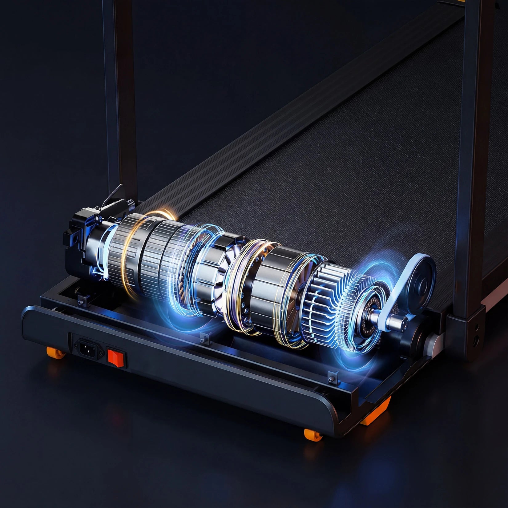 H1 2in1 Under Desk Treadmill