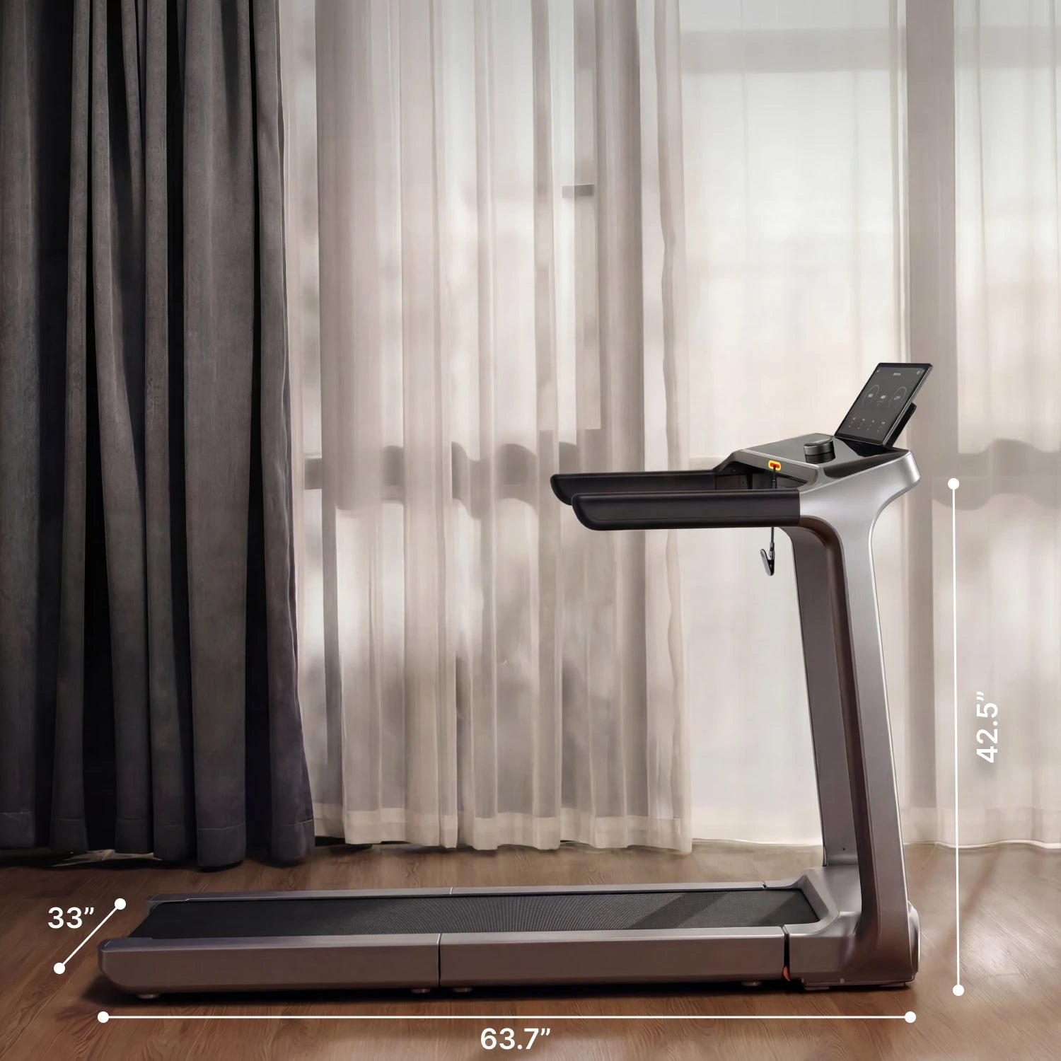 X218 Tri-fold Desk Treadmill for Running
