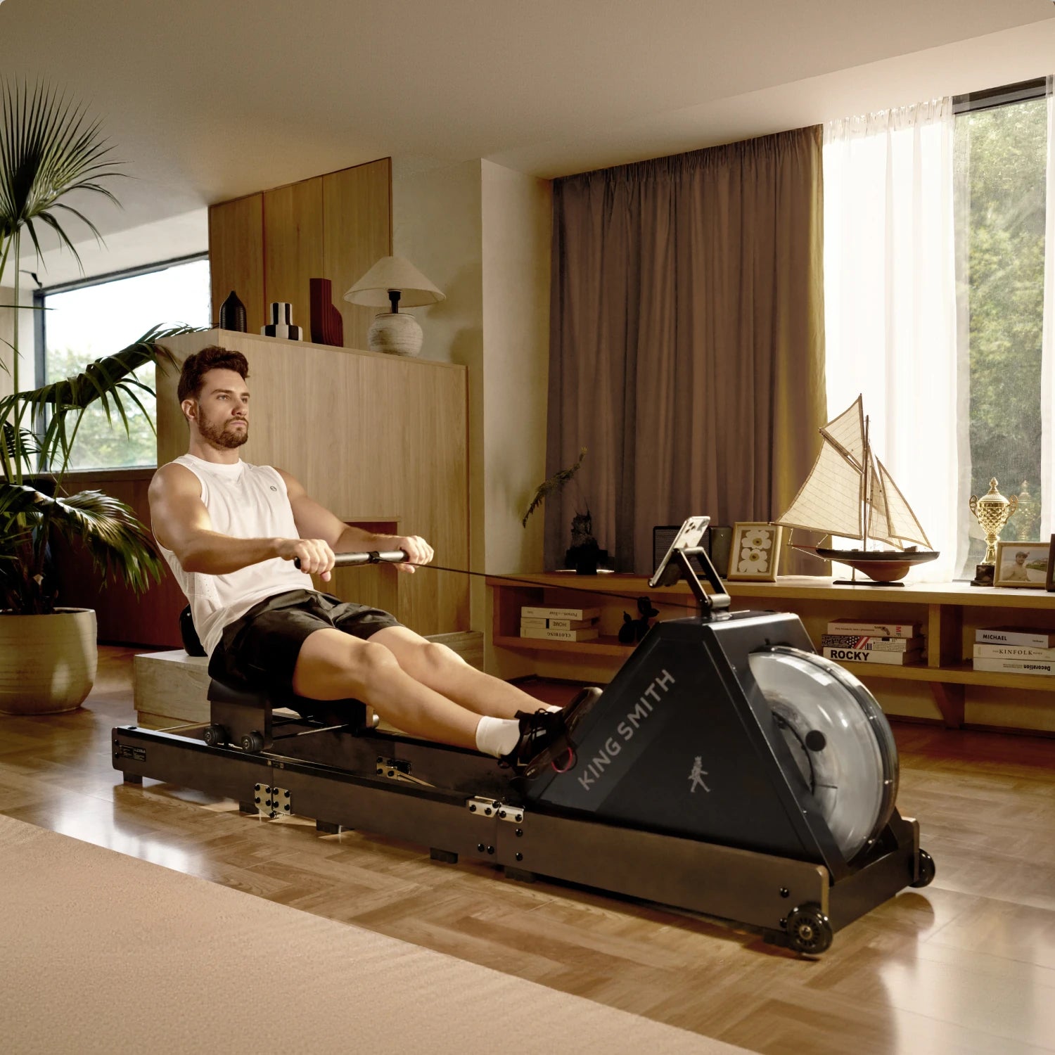 WR20 Water Rowing Machine| High-Resistance